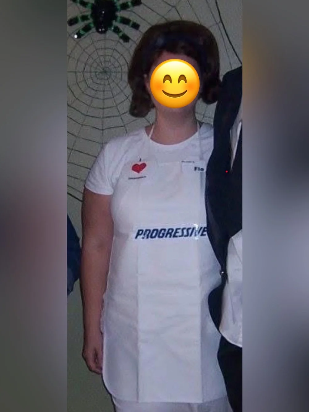 N/A apron blue list